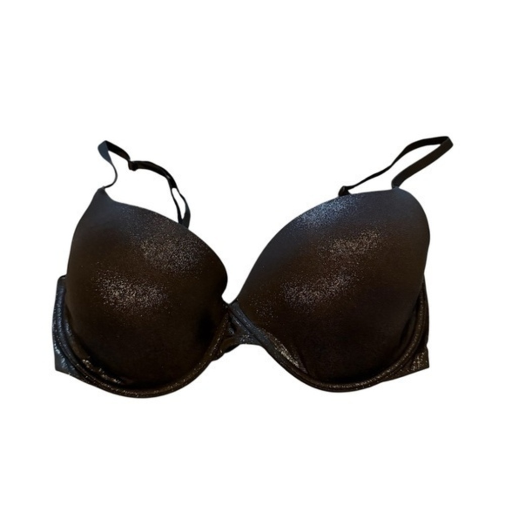 Black sparkle Victoria’s Secret Women's Bra